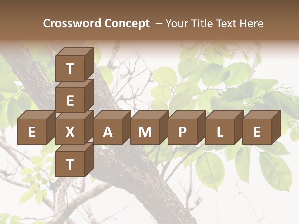 Cover Leaf Flora PowerPoint Template