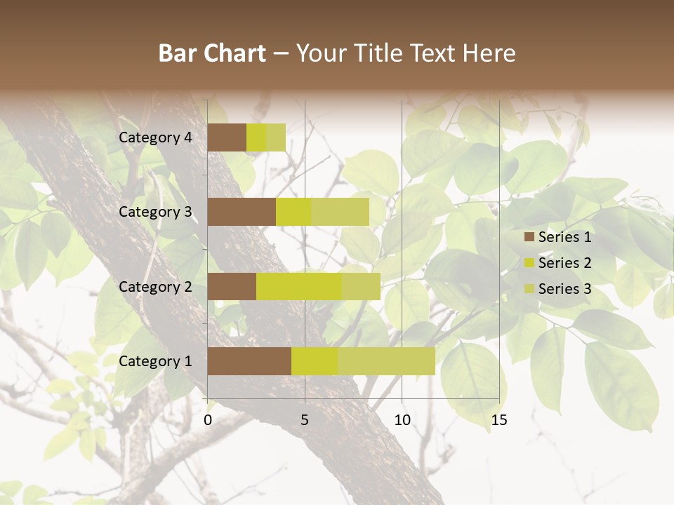 Cover Leaf Flora PowerPoint Template