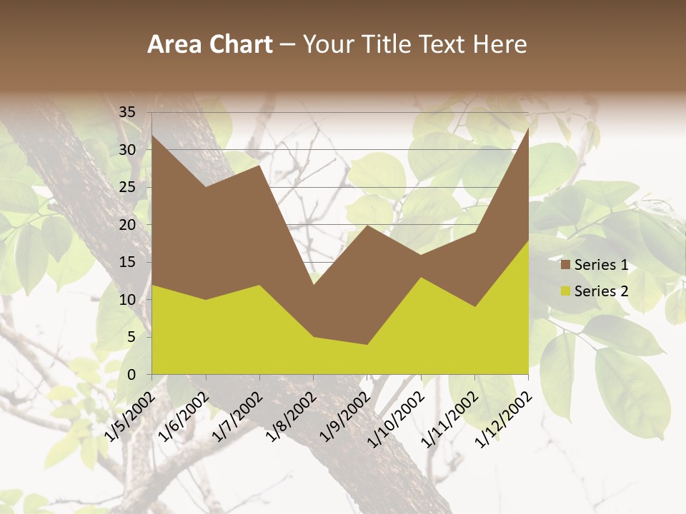 Cover Leaf Flora PowerPoint Template