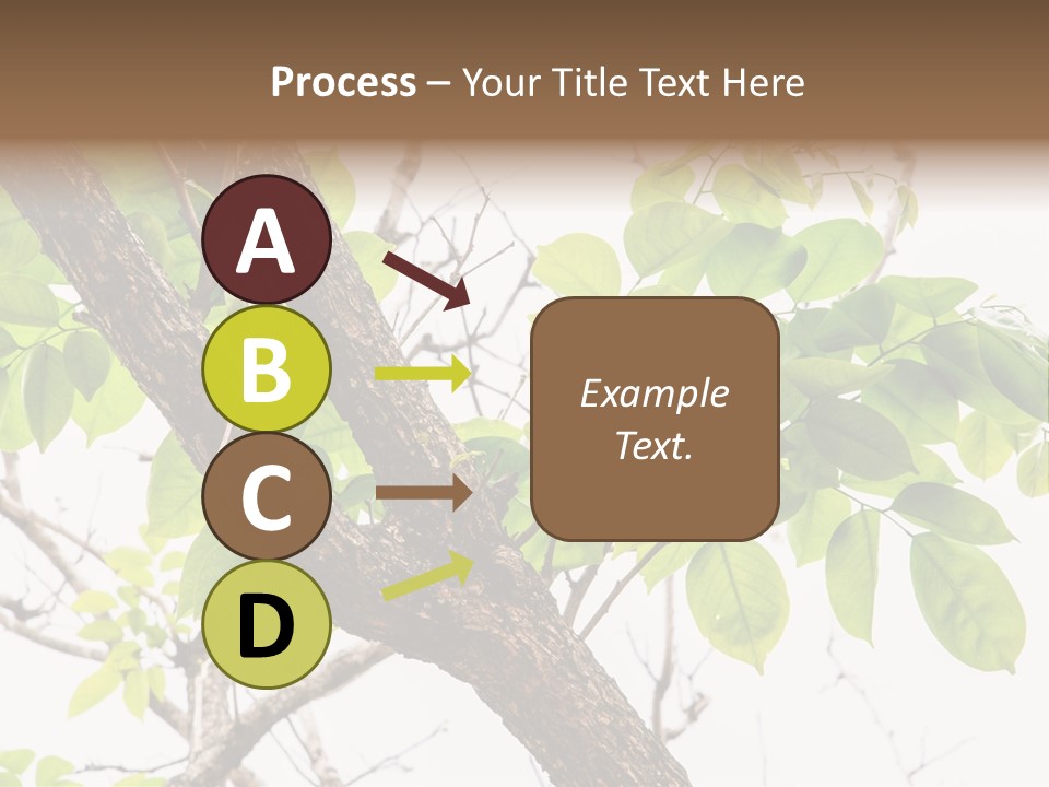 Cover Leaf Flora PowerPoint Template