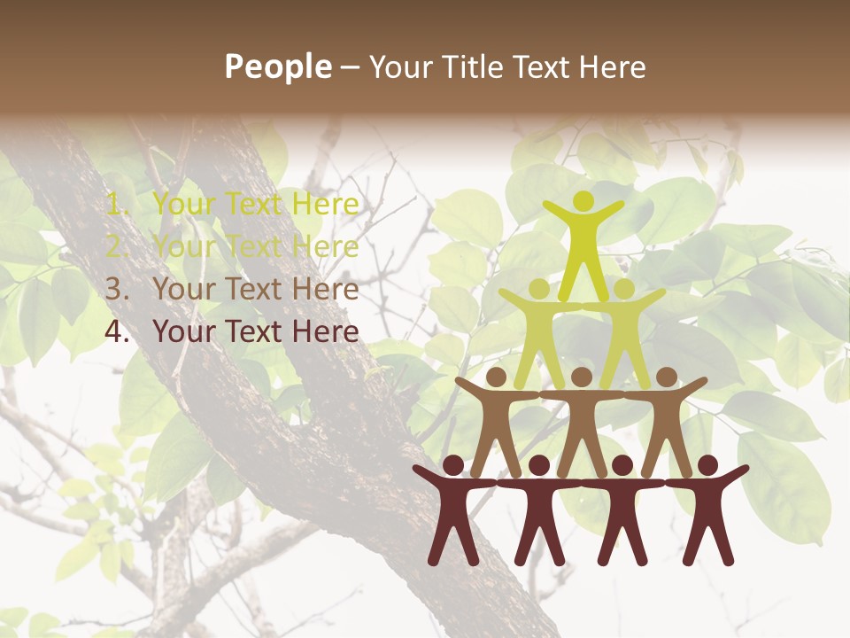 Cover Leaf Flora PowerPoint Template