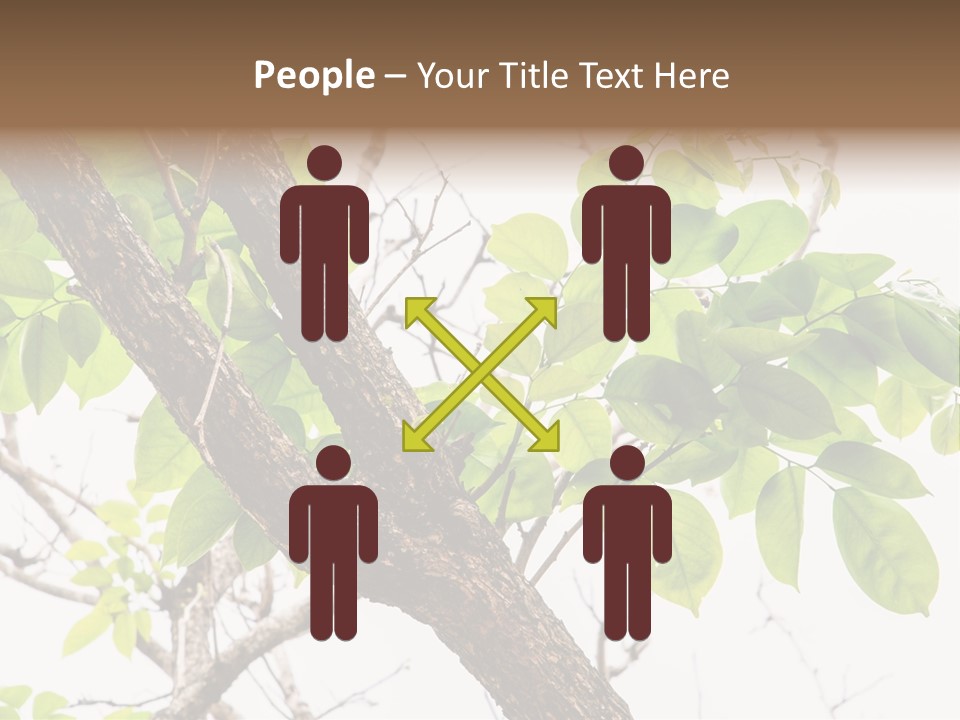 Cover Leaf Flora PowerPoint Template