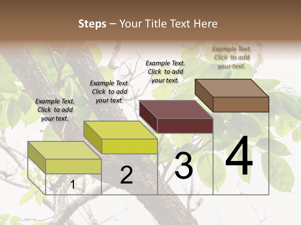 Cover Leaf Flora PowerPoint Template