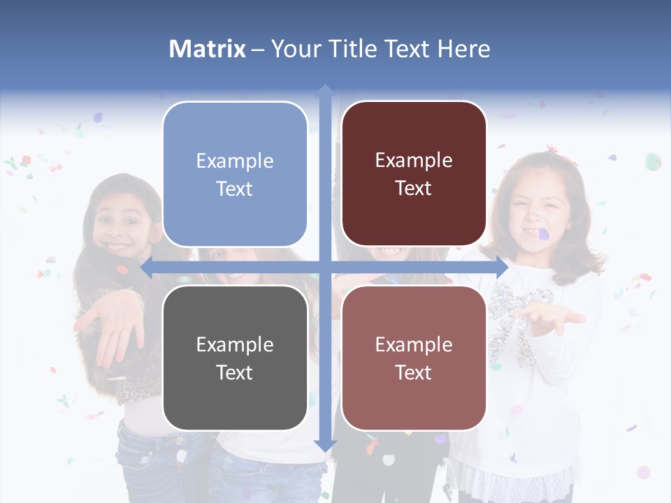 Excited Kids Lively PowerPoint Template