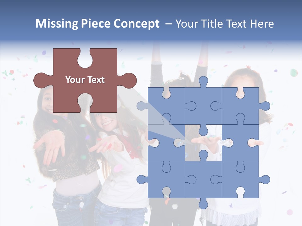 Excited Kids Lively PowerPoint Template