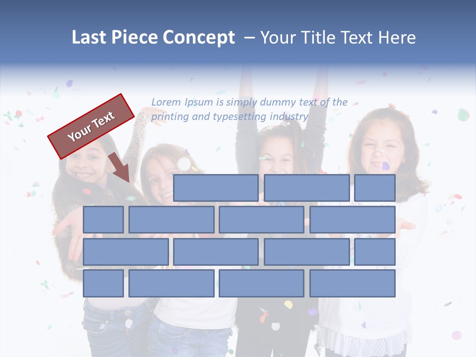 Excited Kids Lively PowerPoint Template