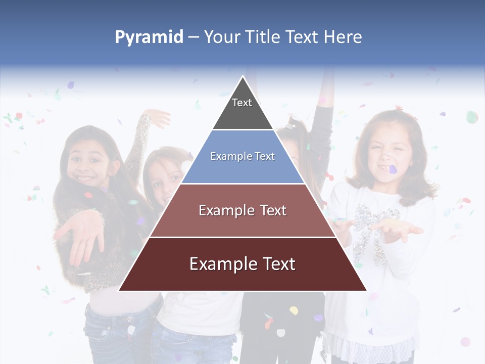 Excited Kids Lively PowerPoint Template