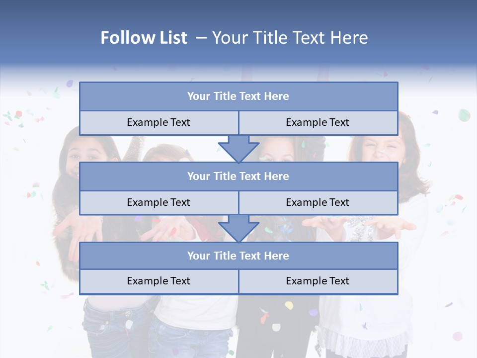 Excited Kids Lively PowerPoint Template