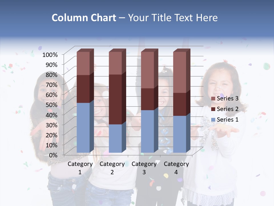 Excited Kids Lively PowerPoint Template