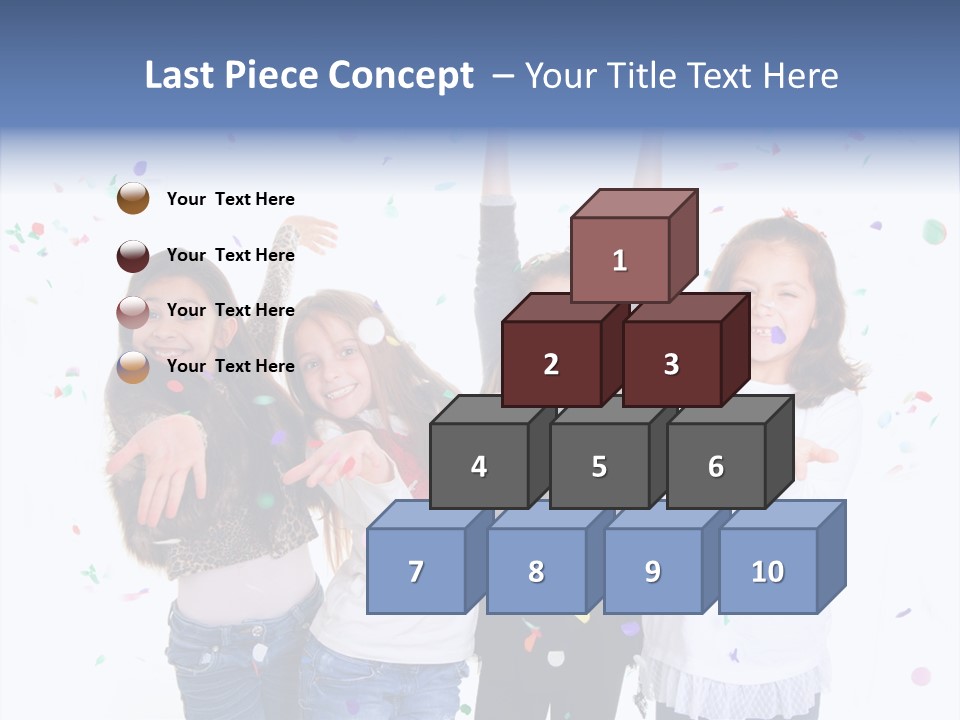 Excited Kids Lively PowerPoint Template