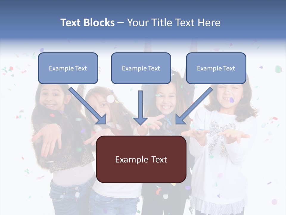 Excited Kids Lively PowerPoint Template