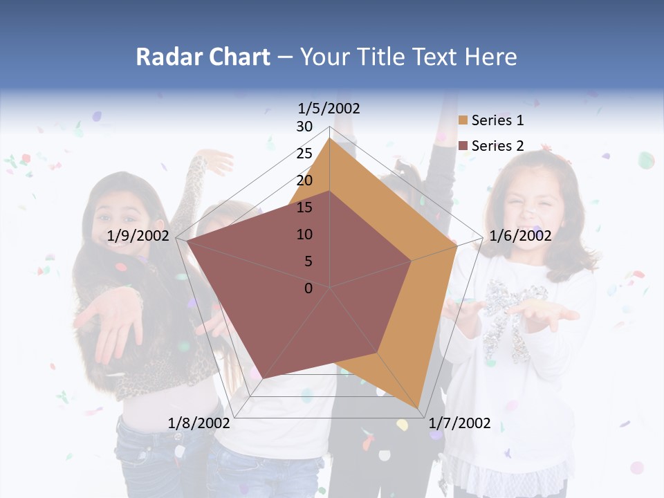 Excited Kids Lively PowerPoint Template