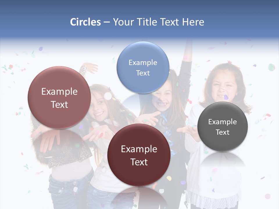 Excited Kids Lively PowerPoint Template