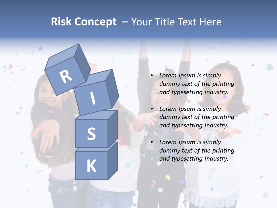 Excited Kids Lively PowerPoint Template