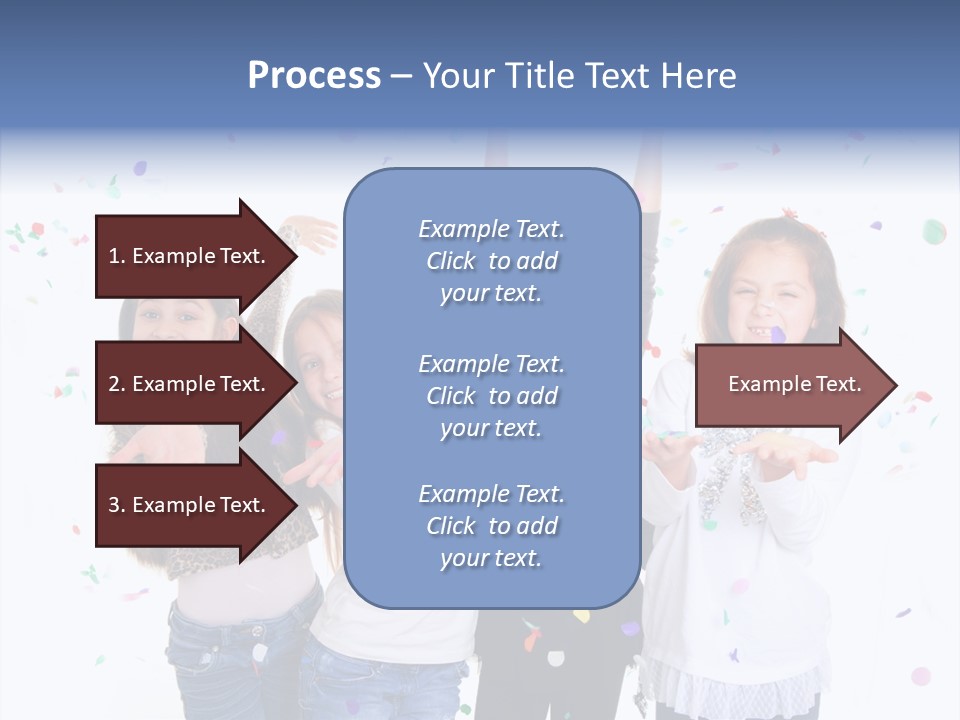 Excited Kids Lively PowerPoint Template