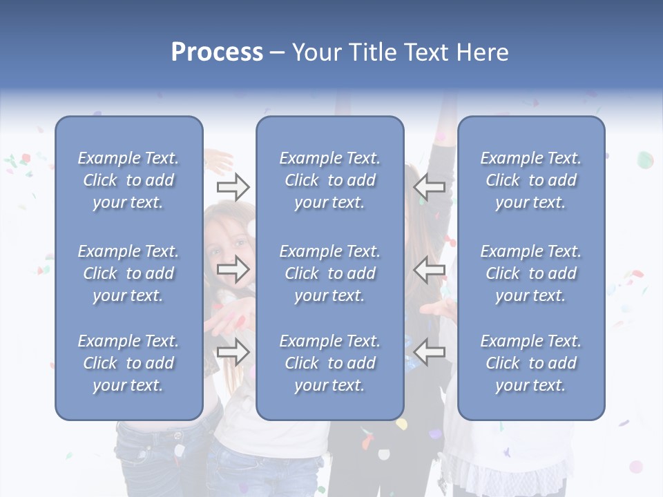 Excited Kids Lively PowerPoint Template