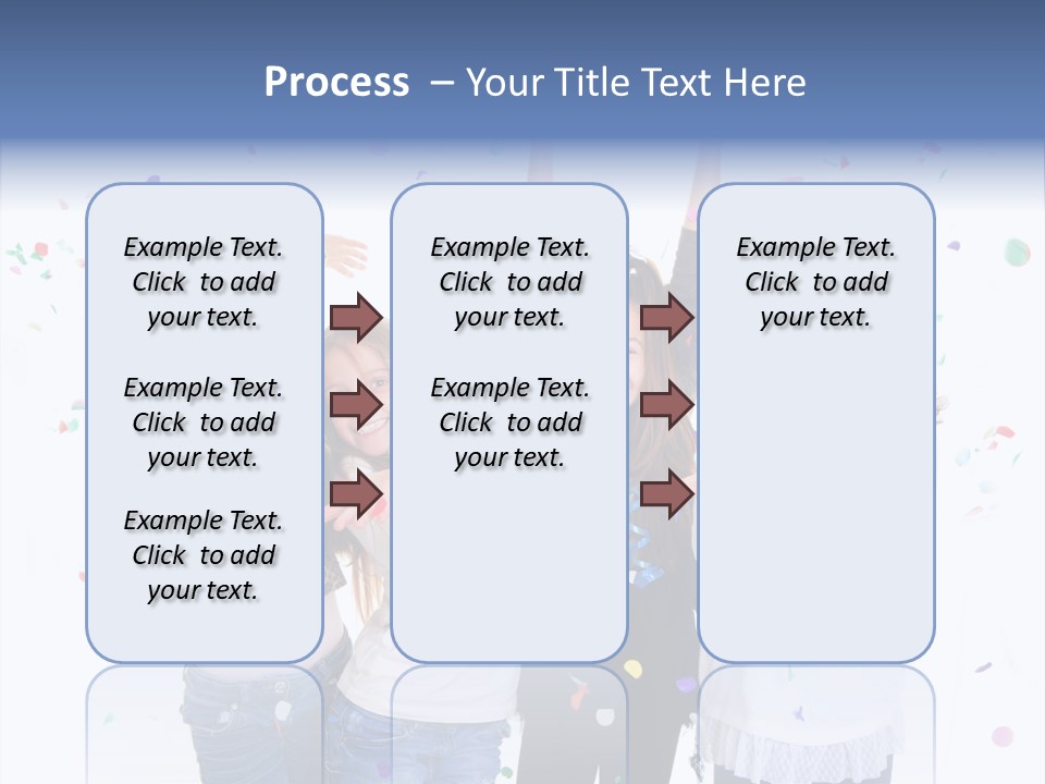Excited Kids Lively PowerPoint Template