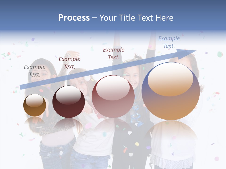 Excited Kids Lively PowerPoint Template