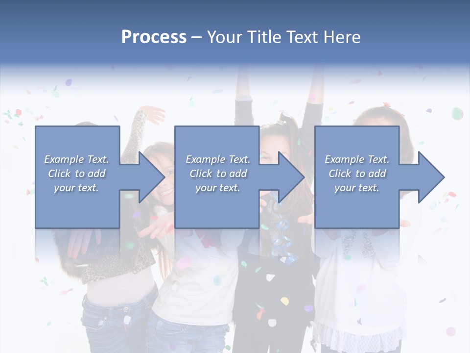 Excited Kids Lively PowerPoint Template