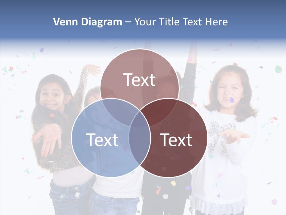 Excited Kids Lively PowerPoint Template