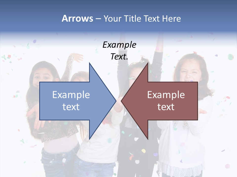 Excited Kids Lively PowerPoint Template