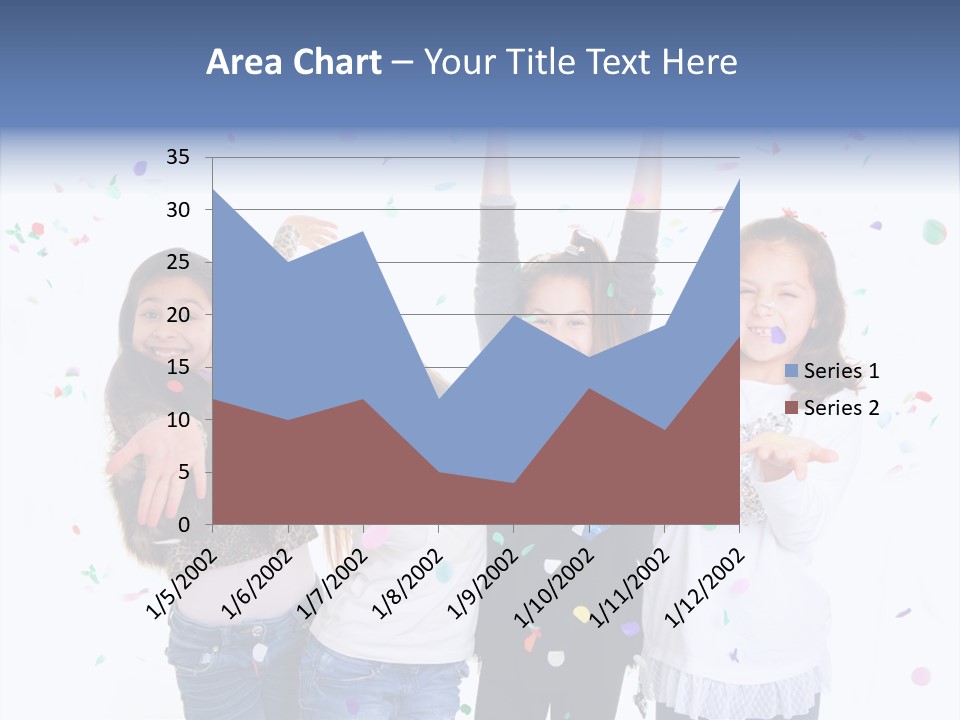 Excited Kids Lively PowerPoint Template