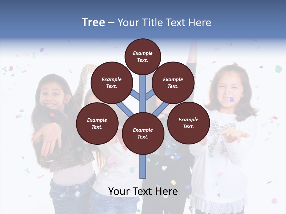 Excited Kids Lively PowerPoint Template