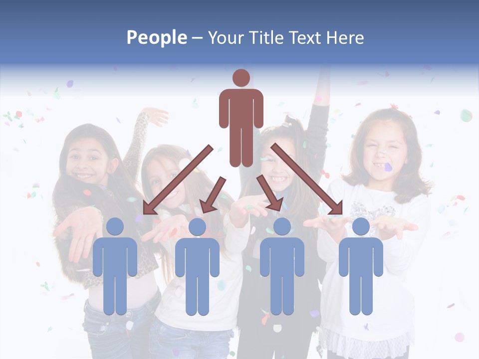 Excited Kids Lively PowerPoint Template