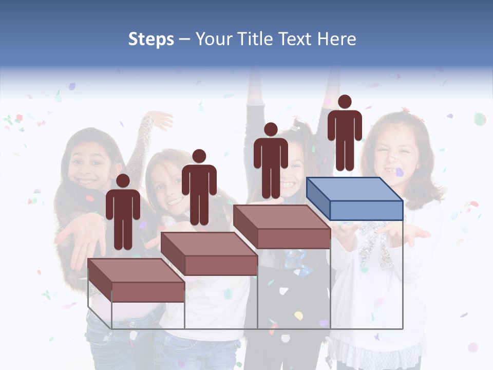 Excited Kids Lively PowerPoint Template