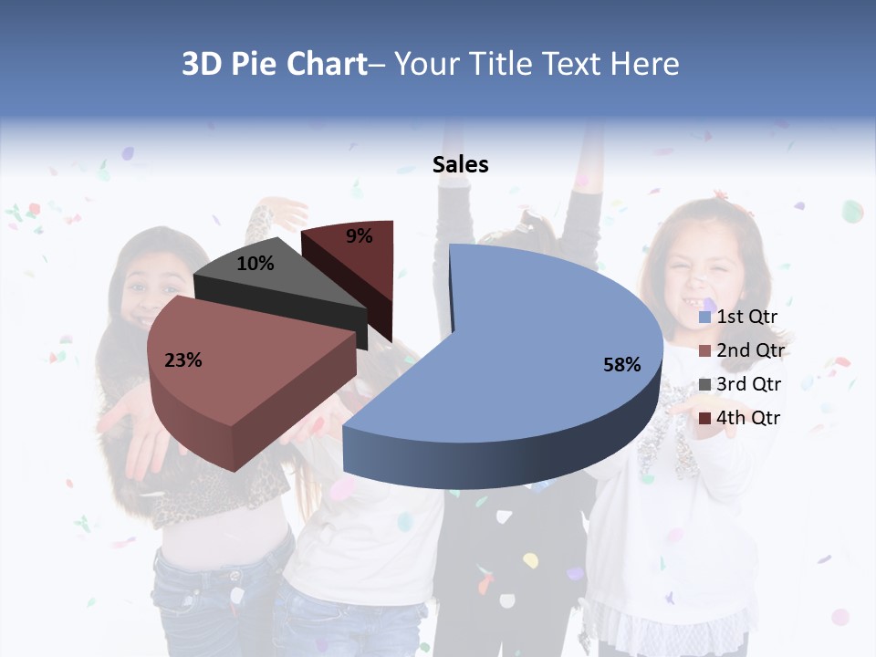 Excited Kids Lively PowerPoint Template