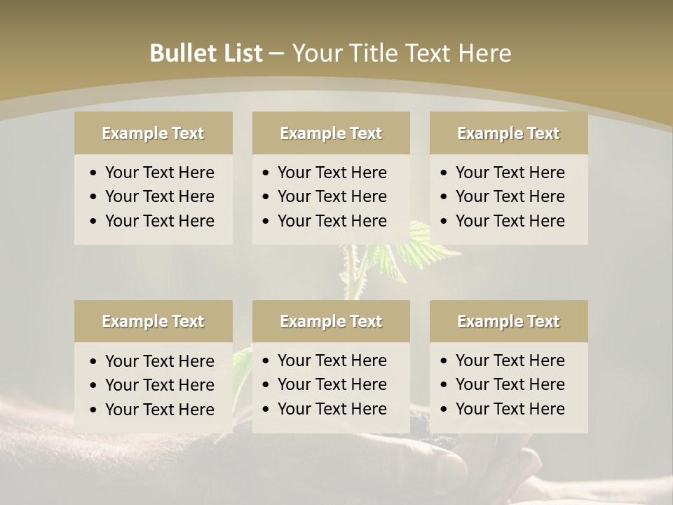Holding Man Symbol PowerPoint Template