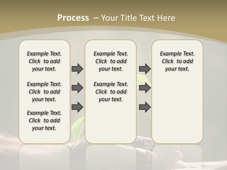 Holding Man Symbol PowerPoint Template