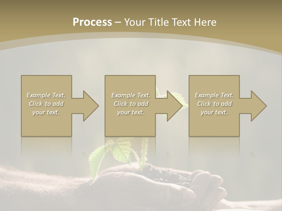 Holding Man Symbol PowerPoint Template