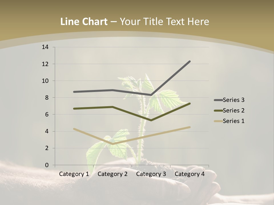 Holding Man Symbol PowerPoint Template