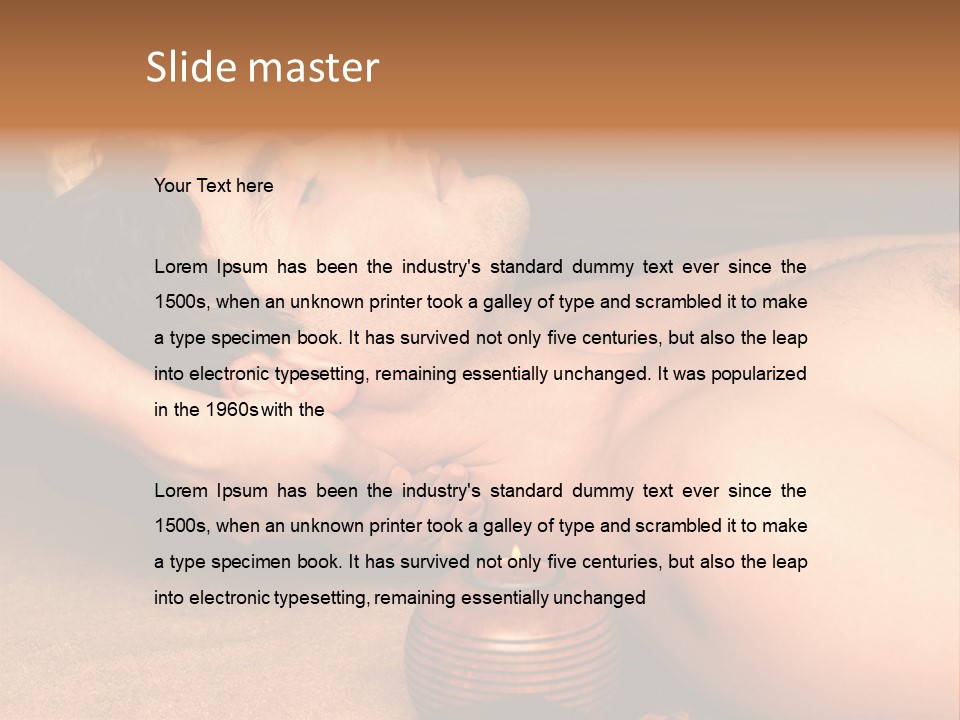 Professional Indoors Salon PowerPoint Template