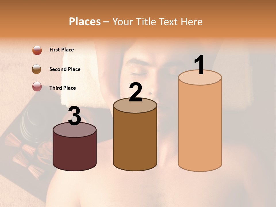 Face Spa Salon Male PowerPoint Template