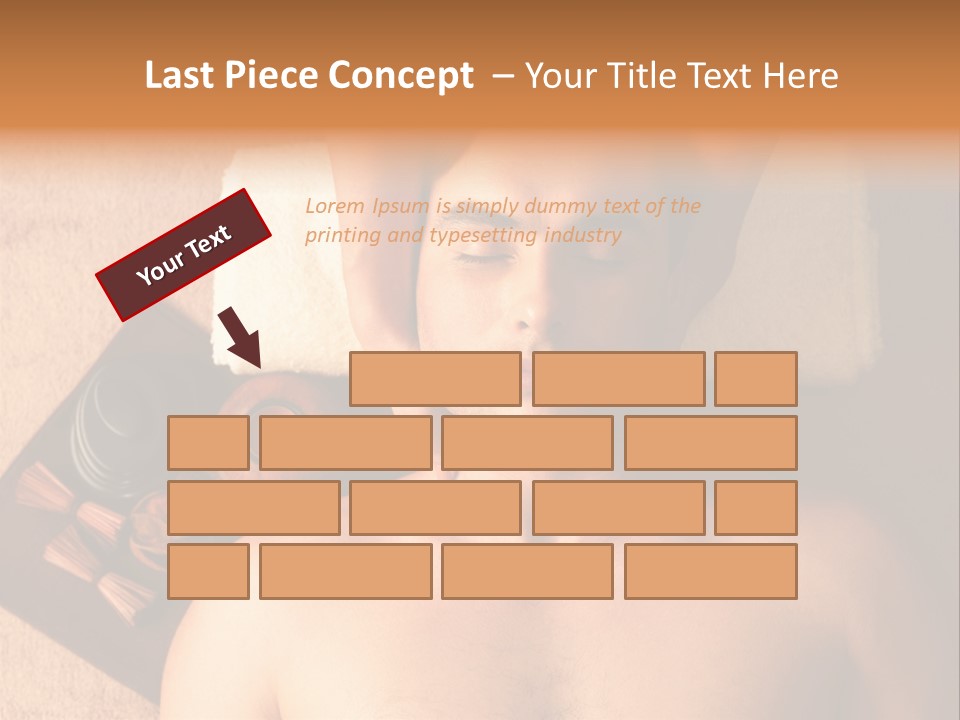 Face Spa Salon Male PowerPoint Template