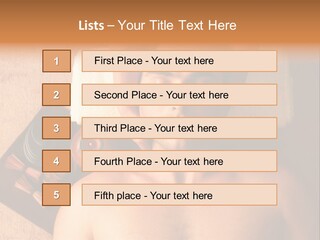 Face Spa Salon Male PowerPoint Template