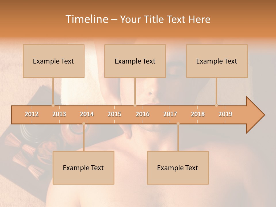 Face Spa Salon Male PowerPoint Template