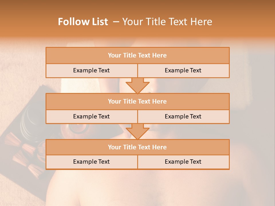 Face Spa Salon Male PowerPoint Template