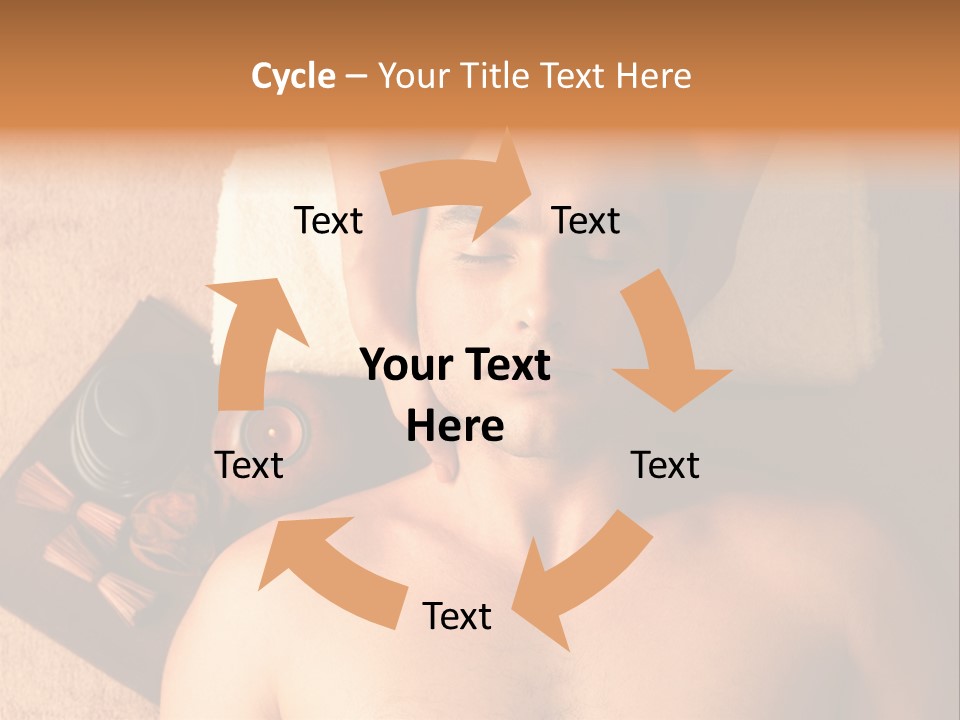 Face Spa Salon Male PowerPoint Template