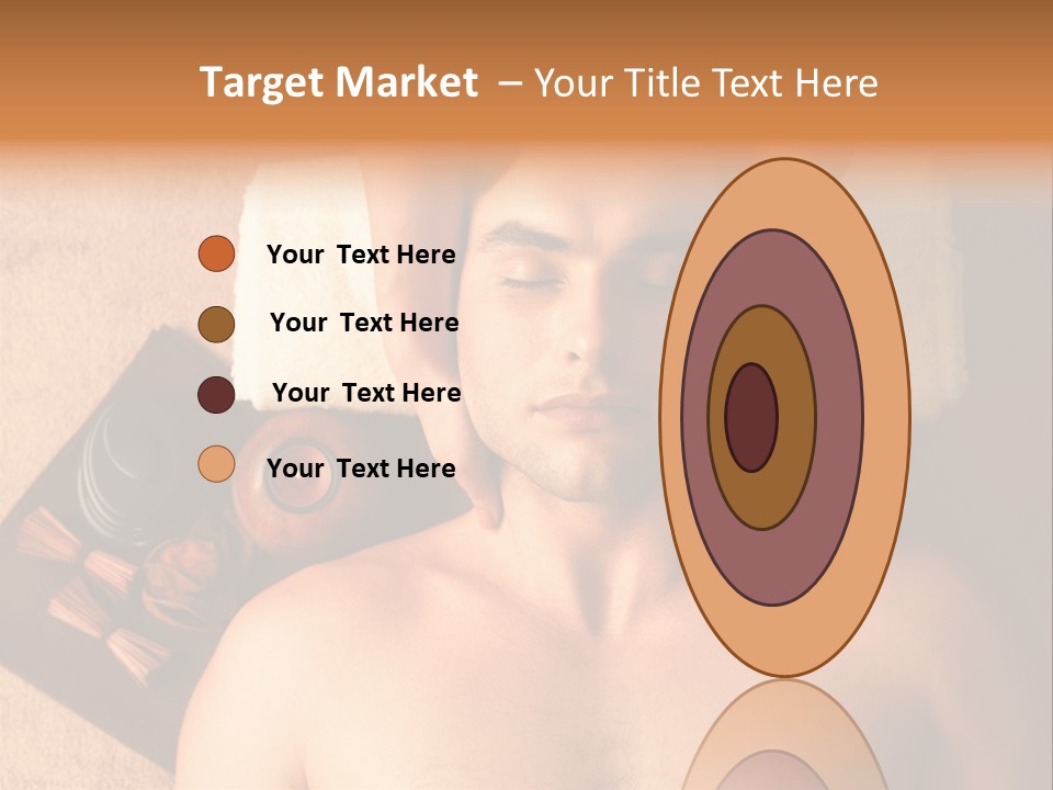 Face Spa Salon Male PowerPoint Template