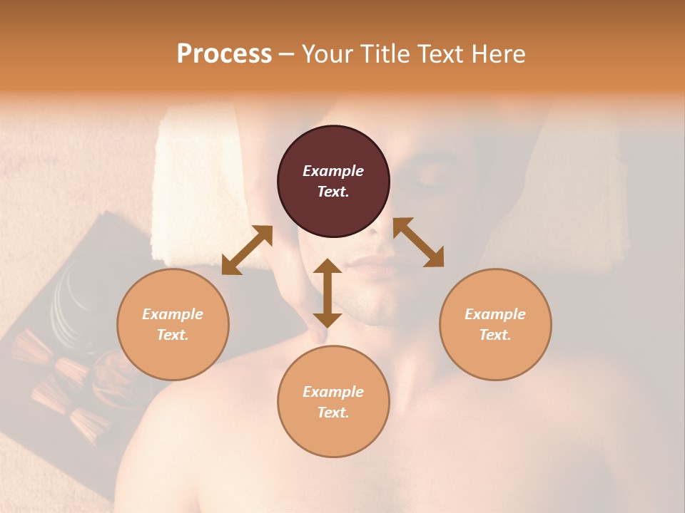 Face Spa Salon Male PowerPoint Template