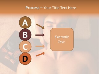 Face Spa Salon Male PowerPoint Template