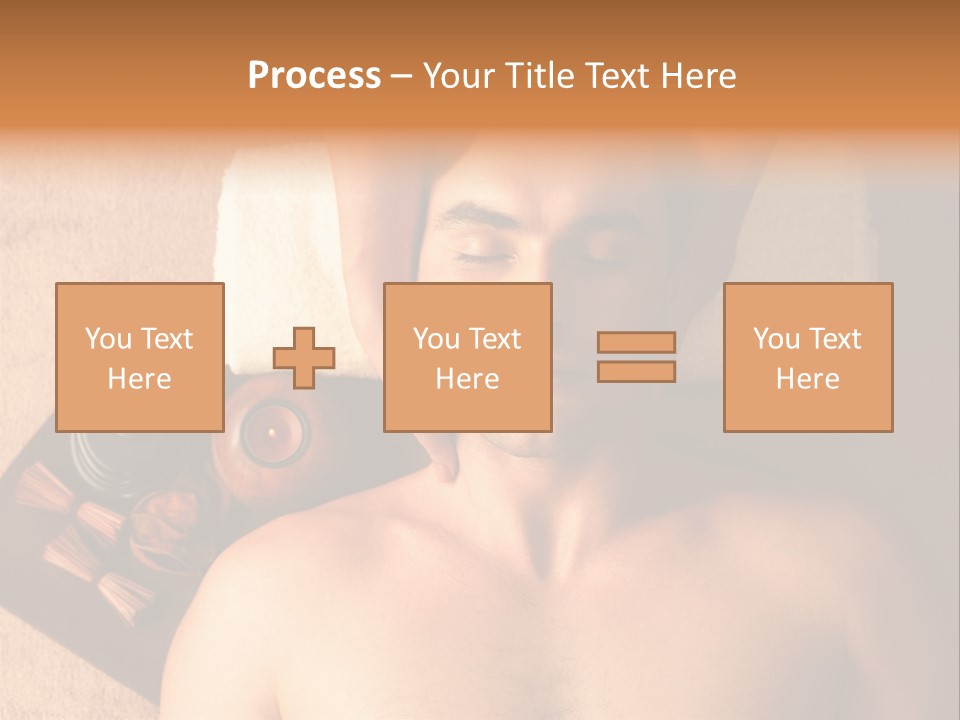 Face Spa Salon Male PowerPoint Template