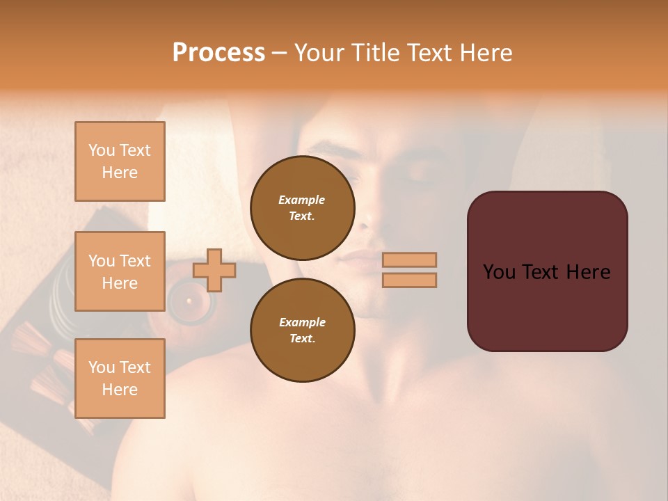 Face Spa Salon Male PowerPoint Template