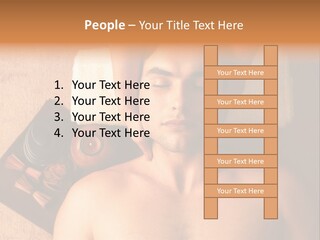Face Spa Salon Male PowerPoint Template