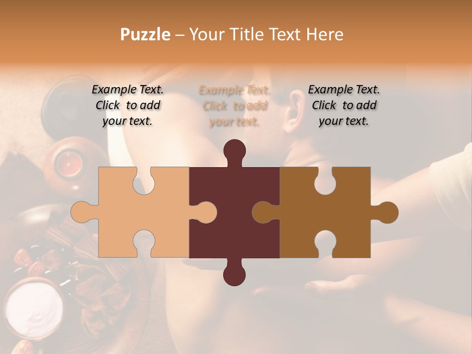 Pampering Indoors Horizontal PowerPoint Template