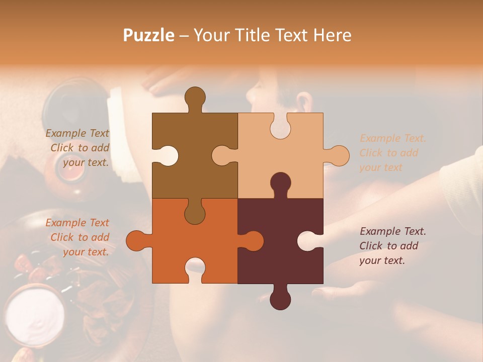 Pampering Indoors Horizontal PowerPoint Template