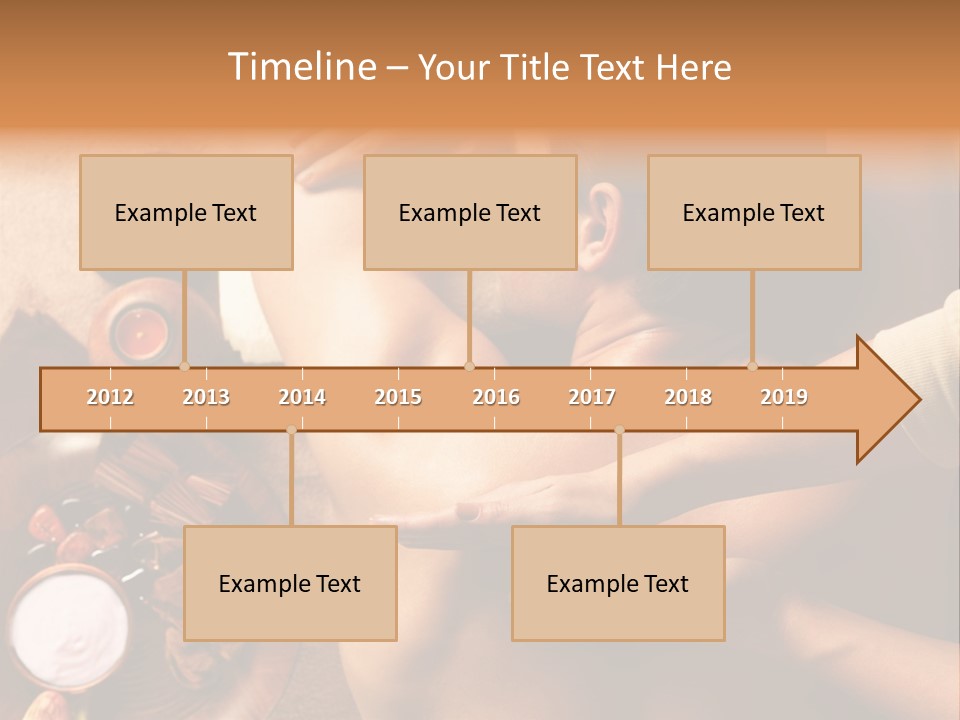 Pampering Indoors Horizontal PowerPoint Template